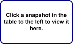 Click a snapshot in the table to the left to view it here.